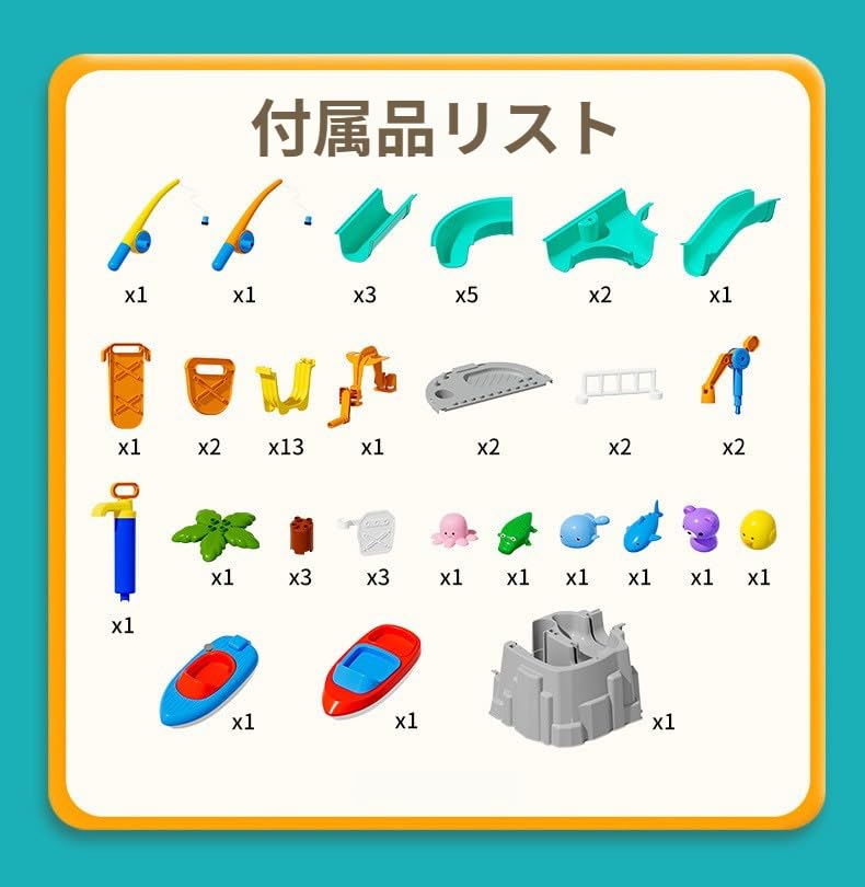 Amazon.co.jp: アクアプレイセット 2in1 ウォーターテーブル 水遊び